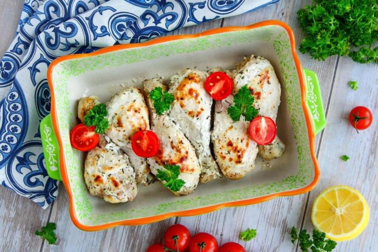 Oven-Baked Sour Cream Chicken Drumsticks