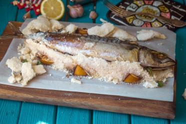 Baked Fish in Salt Crust