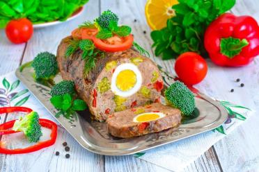 Oven-Baked Minced Meat Soufflé