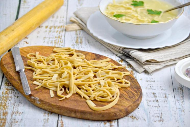 Easy Homemade Egg Noodles for Soup Easy Homemade Egg Noodles for Soup