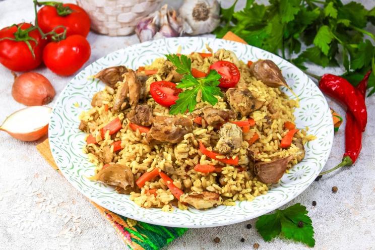 Stovetop Chicken Pilaf
