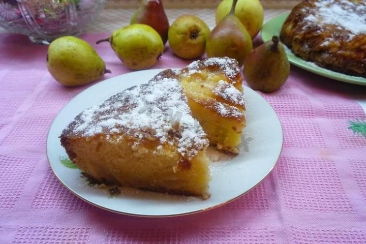 Rum-Infused Pear Cake Rum-Infused Pear Cake