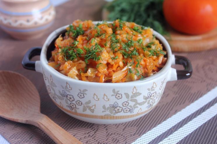Oven-Baked Cabbage and Rice Casserole