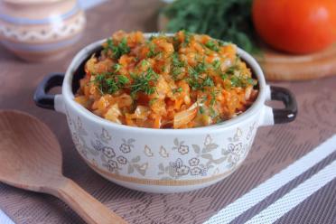 Oven-Baked Cabbage and Rice Casserole