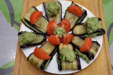 Festive Georgian Eggplant with Satsivi