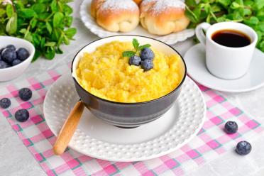 Slow Cooker Corn Porridge with Water