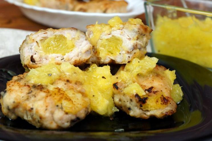 Orange-Stuffed Turkey Rolls for Holidays