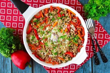 Quick & Easy Minced Meat Pilaf