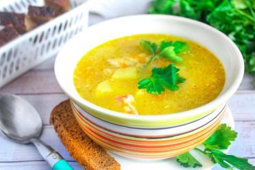 Easy Family Chicken, Potato & Rice Soup