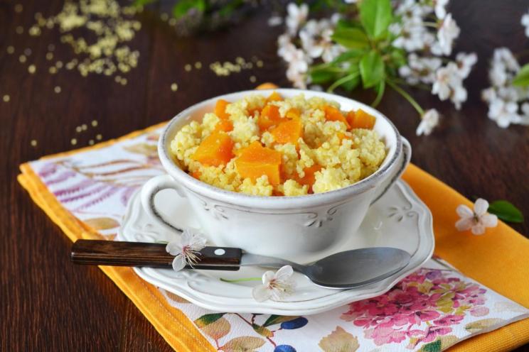 Baked Millet Porridge with Pumpkin Baked Millet Porridge with Pumpkin
