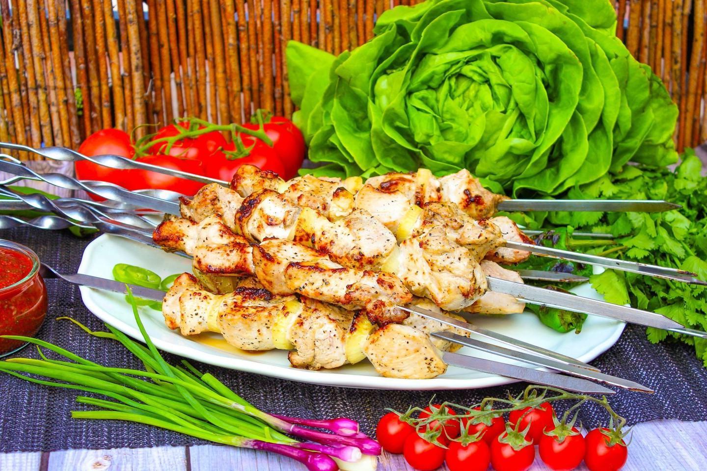 Juicy Pork Kebab