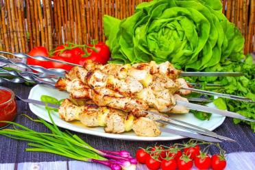 Juicy Pork Kebab