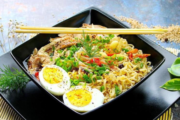 Quick & Flavorful Chicken Ramen Soup