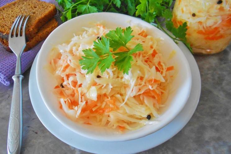 Easy and Tasty Hot Brine Pickled Cabbage