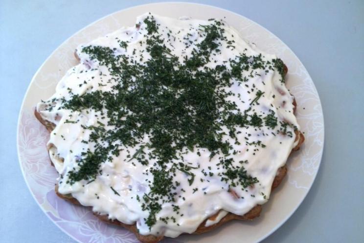 Cheesy Meat Cake Delight