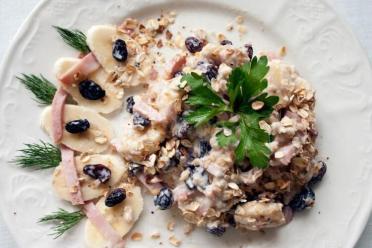 Unique Banana and Ham Salad