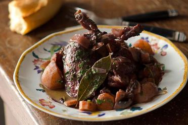 Slow Cooker Rabbit Stew with Potatoes