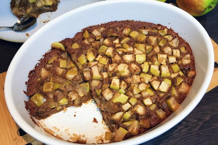 Healthy Apple Cobbler with Buckwheat Flour Healthy Apple Cobbler with Buckwheat Flour