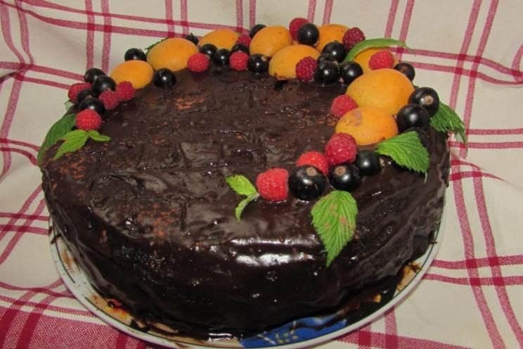Easy Chocolate Sponge Cake with Boiling Water