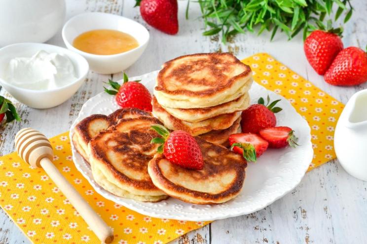 Fluffy Yeast-Risen Sour Milk Pancakes Fluffy Yeast-Risen Sour Milk Pancakes