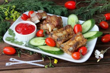 Oven-Baked Pork Ribs in a Sleeve