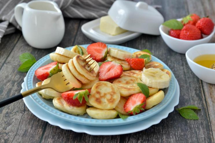 Bite-Sized Breakfast Pancakes