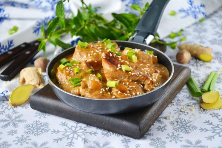 Creamy Ginger Pork Delight