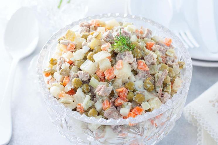 Beef Olivier Salad