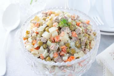 Beef Olivier Salad