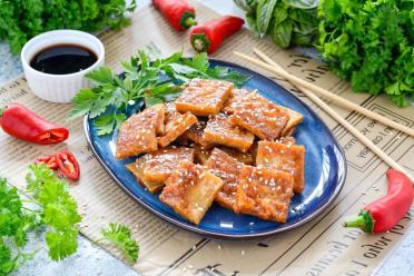Crispy Tofu Cheese Bites