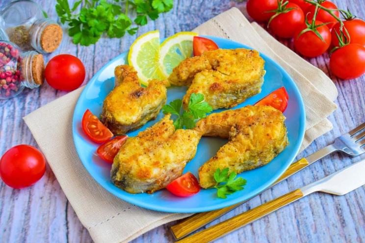Crispy Fried Pollock in Flour
