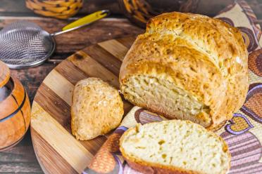 Homemade Oven-Baked Kefir Bread