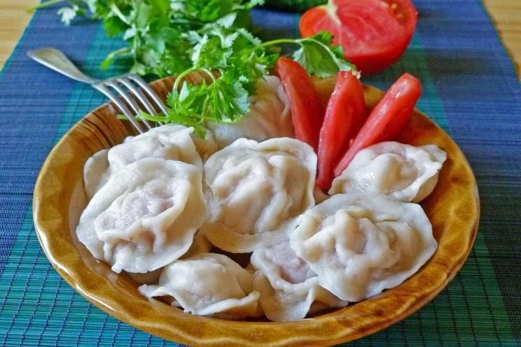 Triple-Meat Siberian Dumplings for Freezing