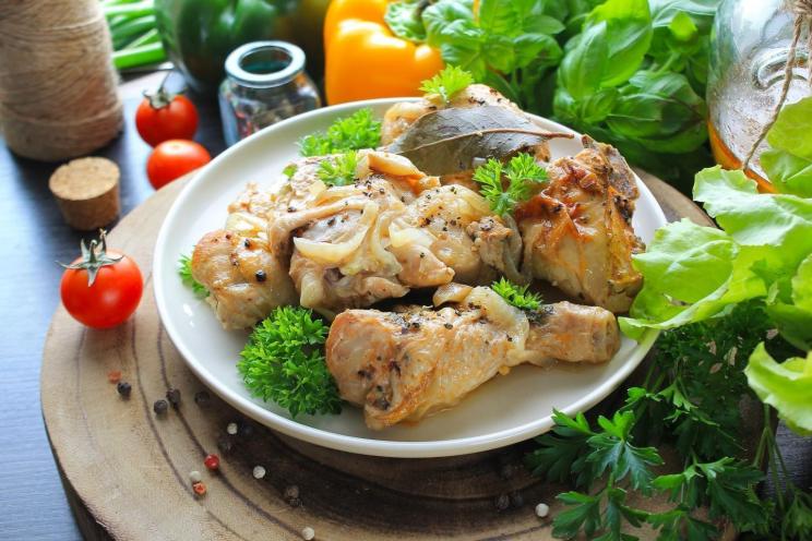 Juicy Homemade Chicken in Jar
