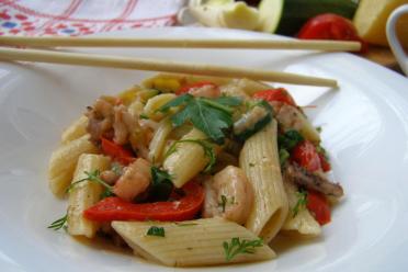 Seafood Pasta Delight
