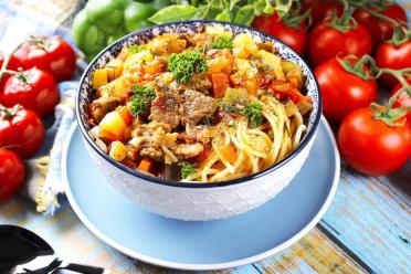 Classic Beef Lagman: Slow Cooker Delight