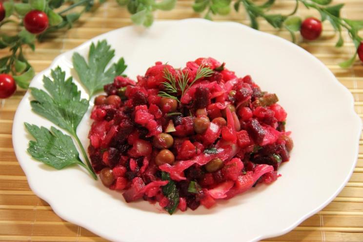Sauerkraut and Pickle Vinaigrette