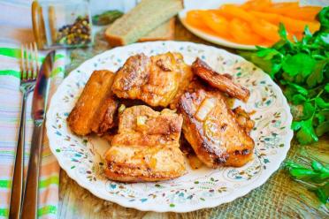 Pan-Fried Crispy Pork Belly