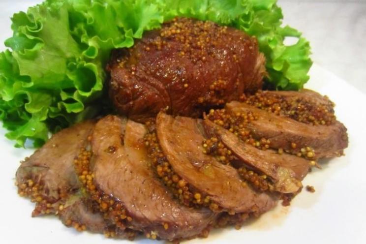 Slow Cooker Mustard-Garlic Beef Slow Cooker Mustard-Garlic Beef