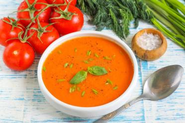 Easy Tomato Puree Soup
