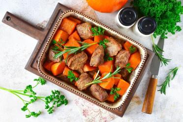 Roasted Beef and Pumpkin Delight