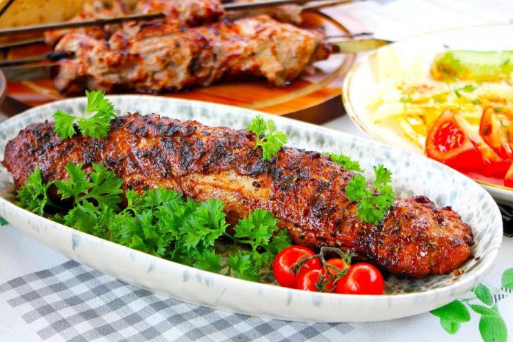 Grilled Marinated Pork Tenderloin