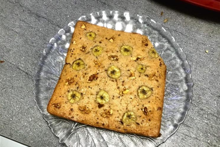 Nutty Chocolate Banana Bread Delight