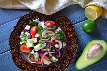 Festive Chicken and Avocado Salad Duo