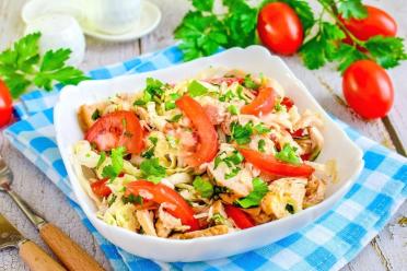 Chicken & Chinese Cabbage Salad: A Healthy, Mayo-Free Delight