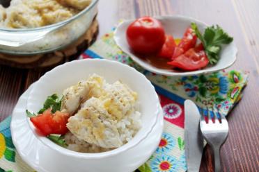 Quick & Easy Pollock with Rice