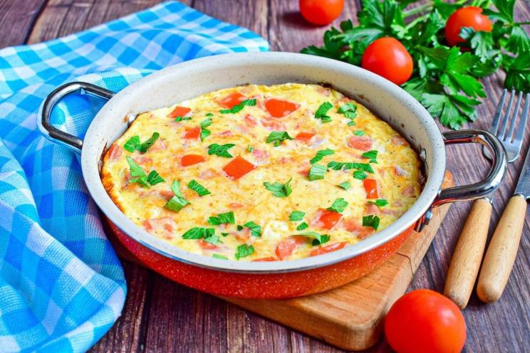 Ham and Cheese Omelette Recipe