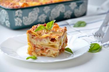 Oven-Baked Pasta Lasagna with Minced Meat