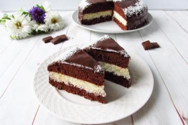 Coconut Chocolate Bounty Cake