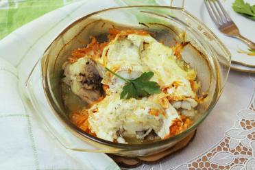 Creamy Baked Pollock with Cheese